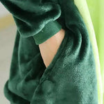 SHEIN Macacão Pijama Infantil de Dinossauro com Capuz Menino Kigurumi