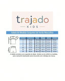 Conjunto Infantil Masculino Camisa e Bermuda Dry Fit Marrom
